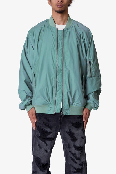 High Visibility Bomber Jacket - Olive - Olive / XS High Visibility Bomber Jacket - Olive - Olive / XS