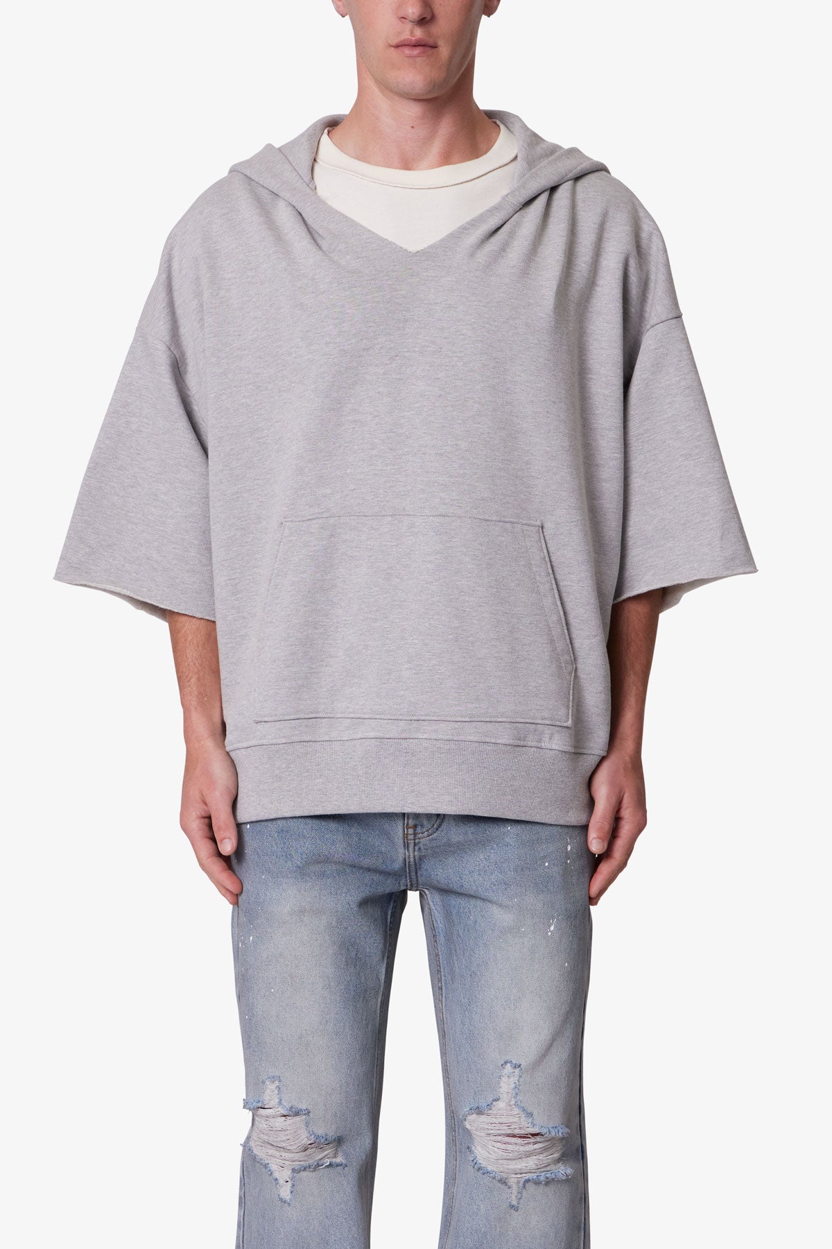 Faded Stripe L/S Tee - Pink/White | mnml | shop now