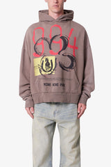 Horseshoe Hoodie - Brown