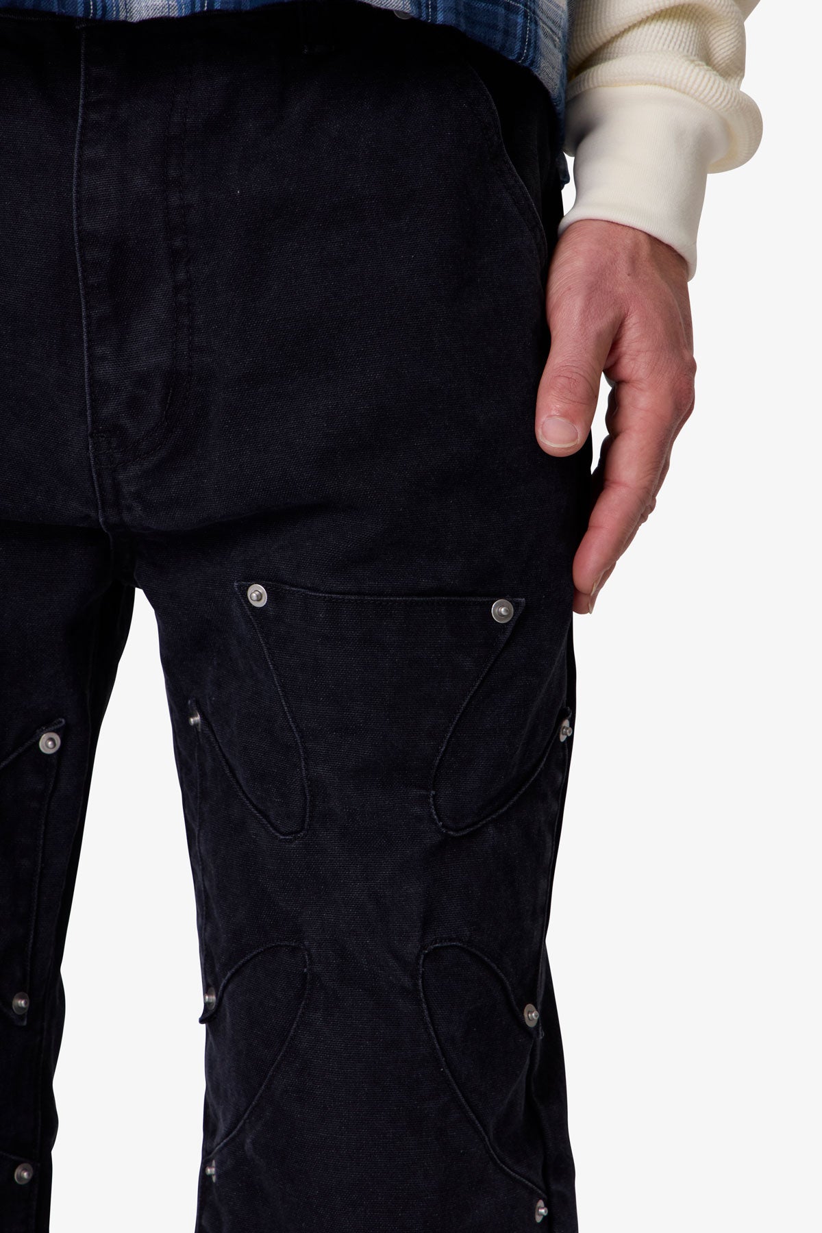 Iron Cross Denim - Black | mnml