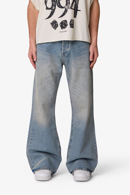 Kick Flare Denim - Western Blue