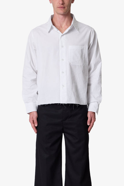 L/S Poplin Shirt - White
