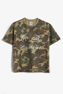 T-shirt camouflage imprimé LWH - Camouflage