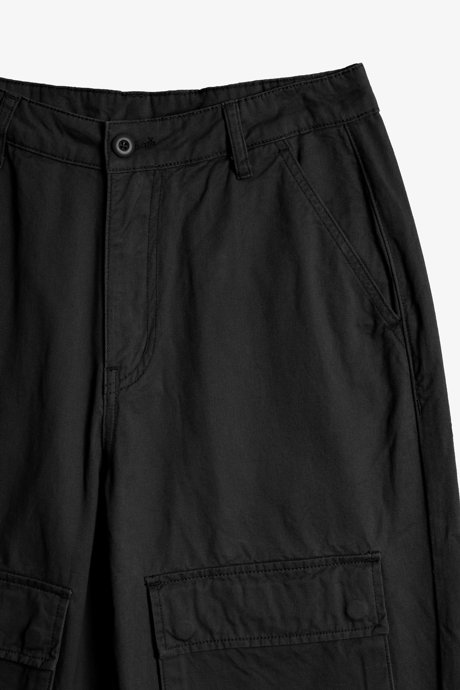 【MNML】LWH リラックス バギーカーゴパンツ *送料/関税込み* LWH Relaxed Baggy Cargo Pants - Black | mnml | shop now