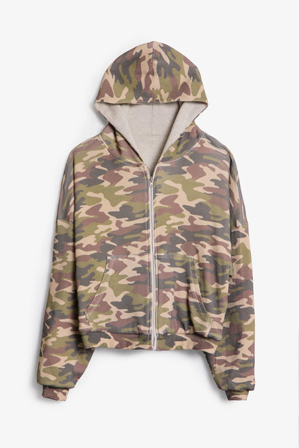 LWH Reversible Hoodie - Heather Grey