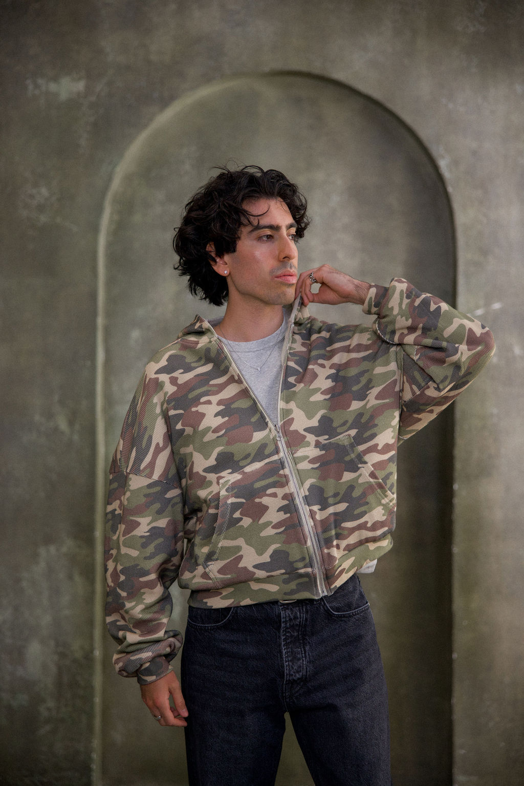 LWH Reversible Hoodie - Heather Grey | mnml
