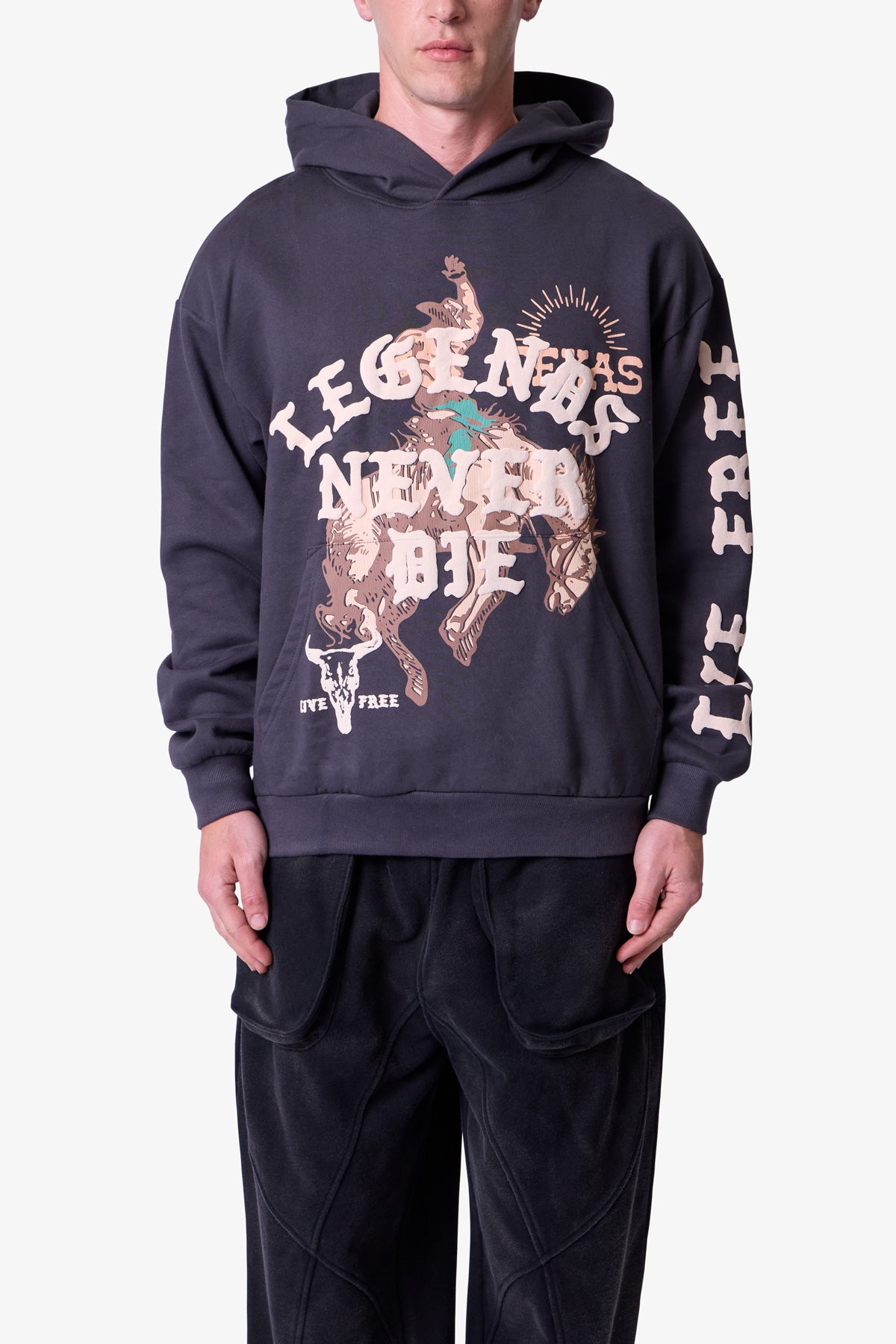 Unknown Hoodie - Washed Black | mnml | shop now