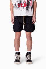 Lightweight Zippered Shorts - Black