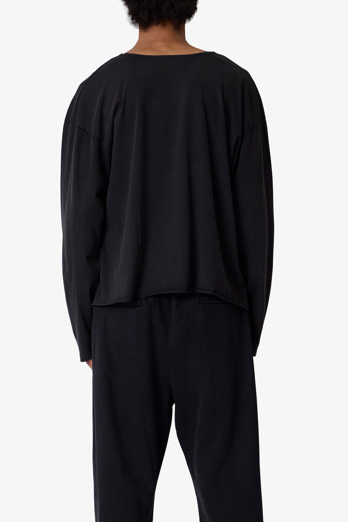 【NOMANUAL】25ss S.G WASHED LONG SLEEVE TEE LONG SLEEVE - nomanual
