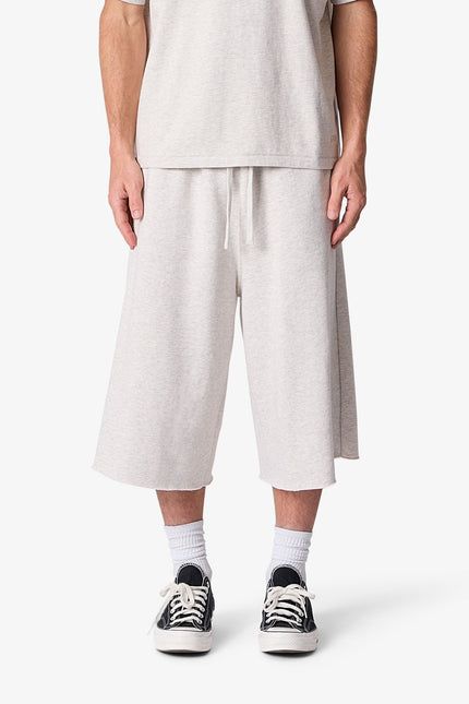 Long Sweatshorts - Oatmeal