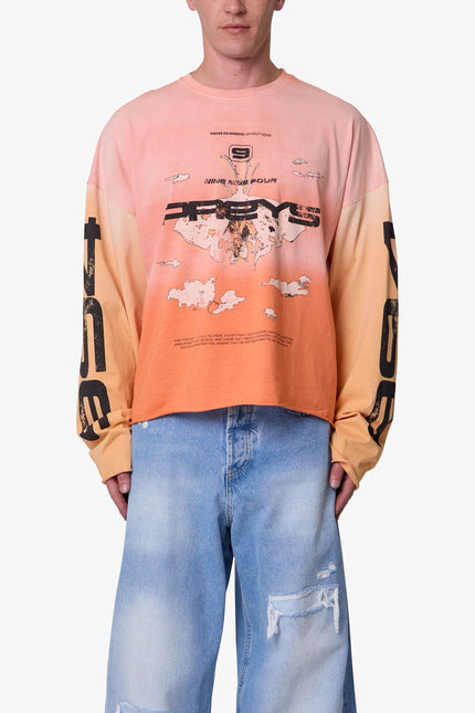 Lost L/S Tee - Orange