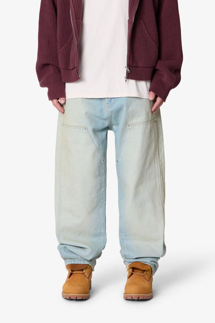 West Double Knee Denim - Blue