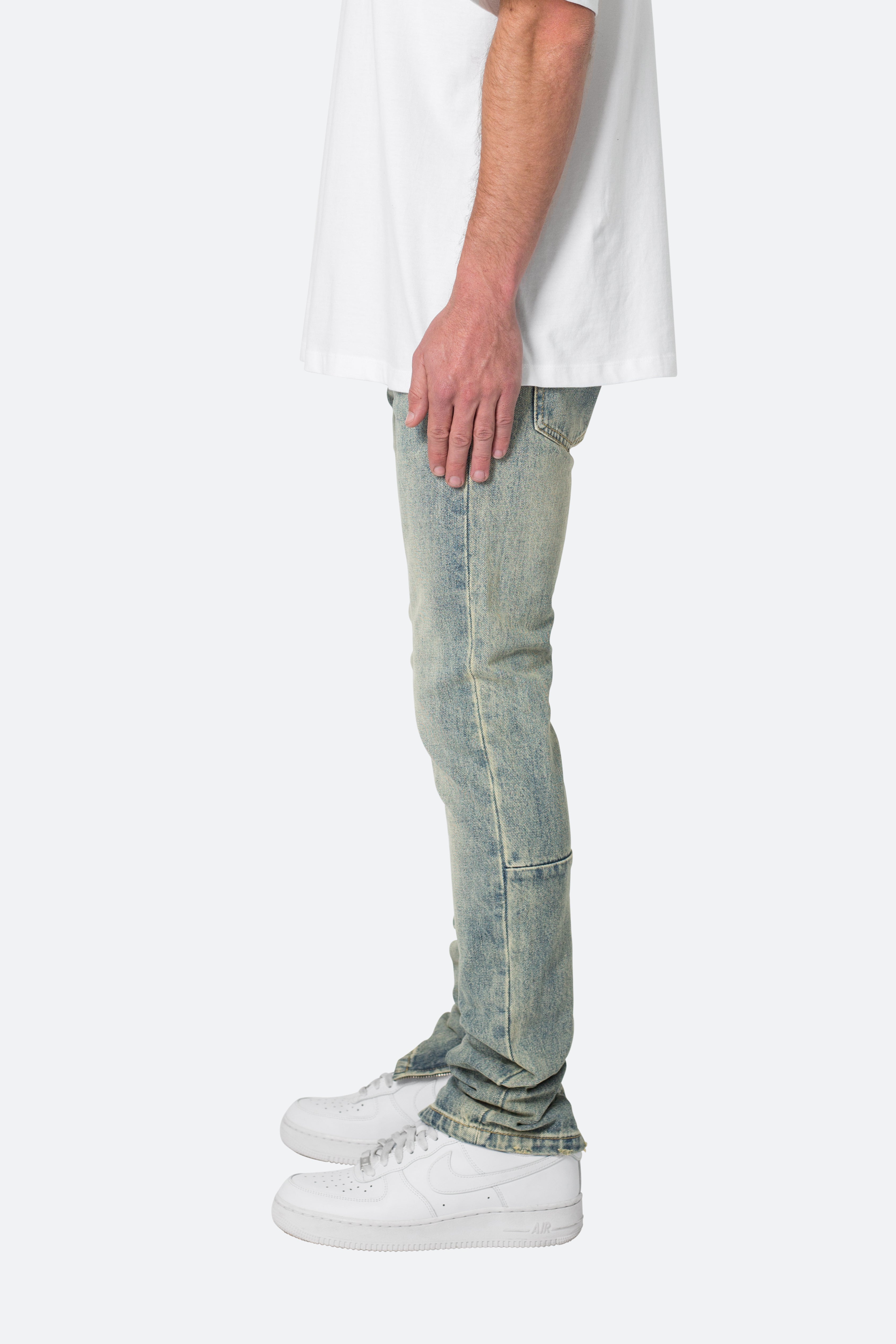 M5 Zipper Denim - Blue | mnml