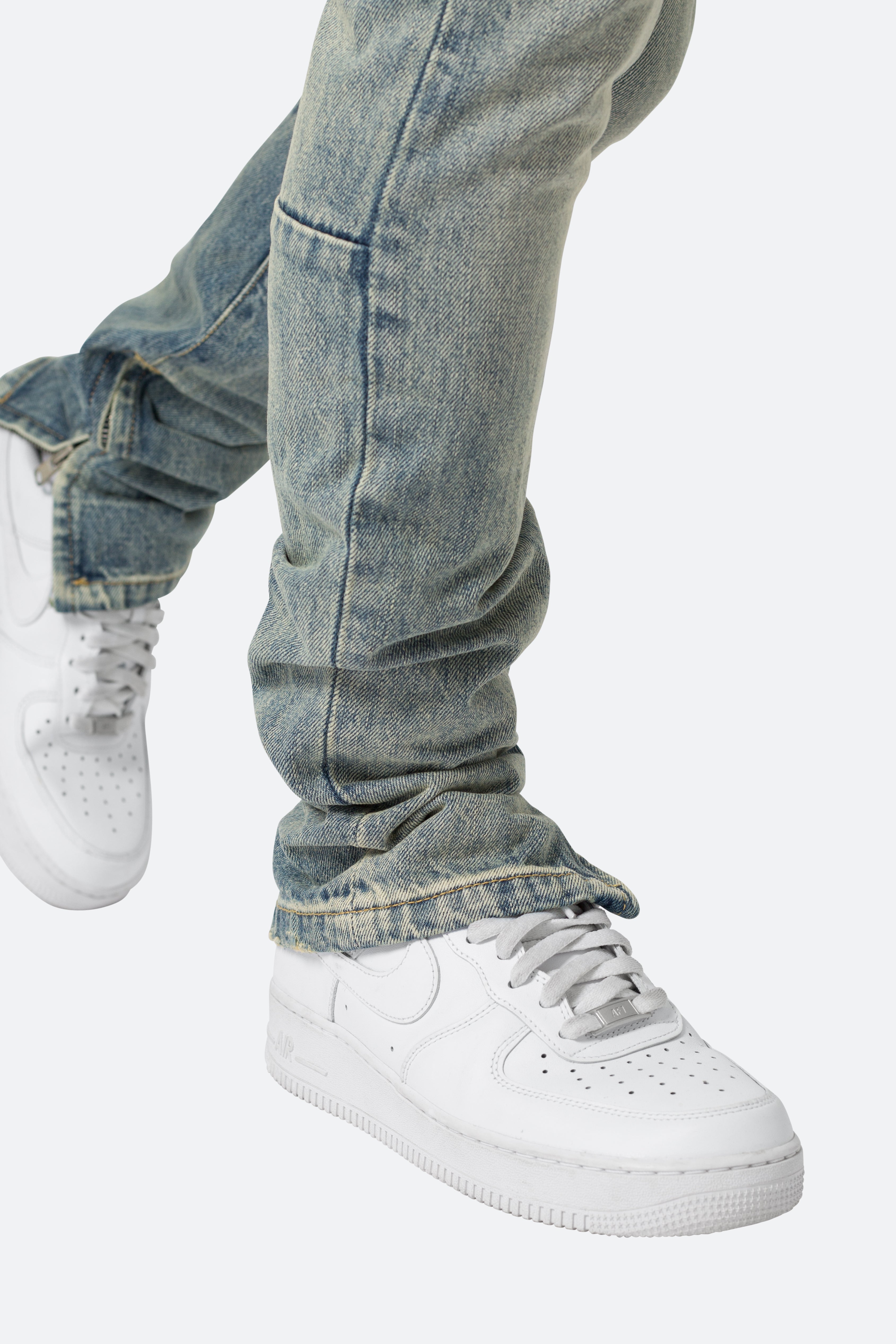 M5 Zipper Denim - Blue | mnml