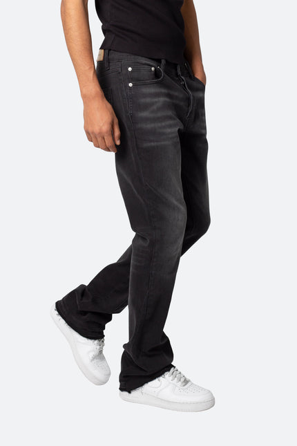 M524 Slim Stacked Denim - Washed Black