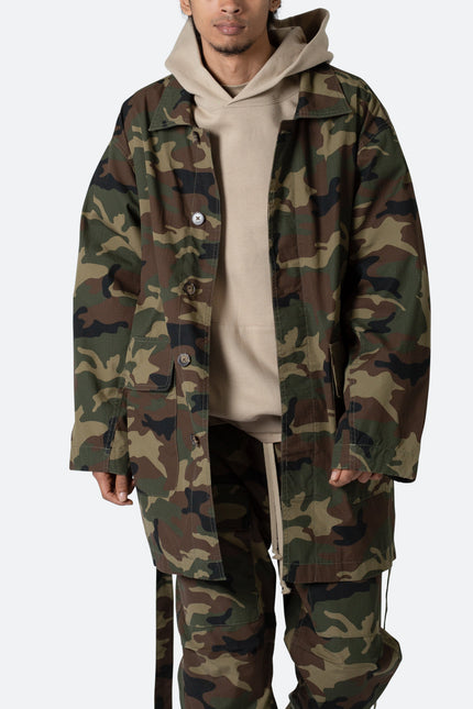 Military Waistcoat - Camo