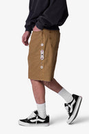 Pantalones cortos de lona Mojave - Marrón claro