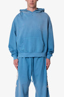 Sweat à capuche Mojave - Bleu délavé