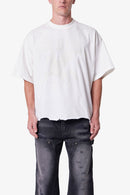 T-shirt court Moth Eaten - Blanc