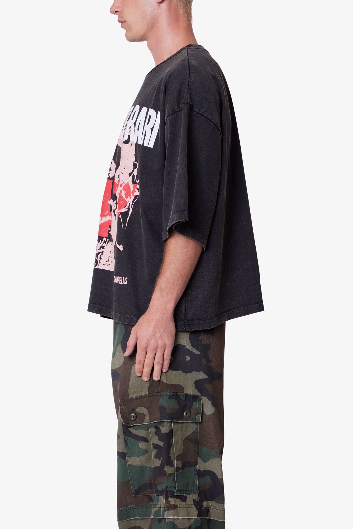 No Risk No Rari Print Tee - Black | mnml