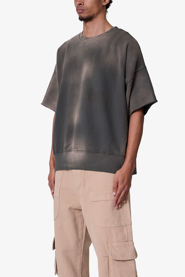 Oversized Crewneck Tee - Green
