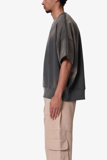 Oversized Crewneck Tee - Green