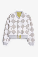 Chaqueta bomber reversible con efecto lavado excesivo - Oliva
