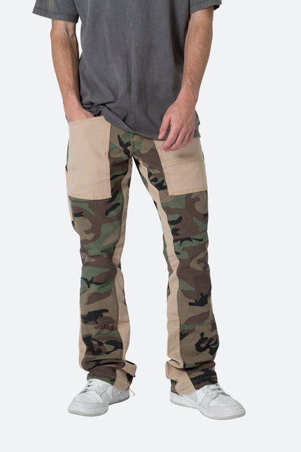 Painter Flare Denim - Camo