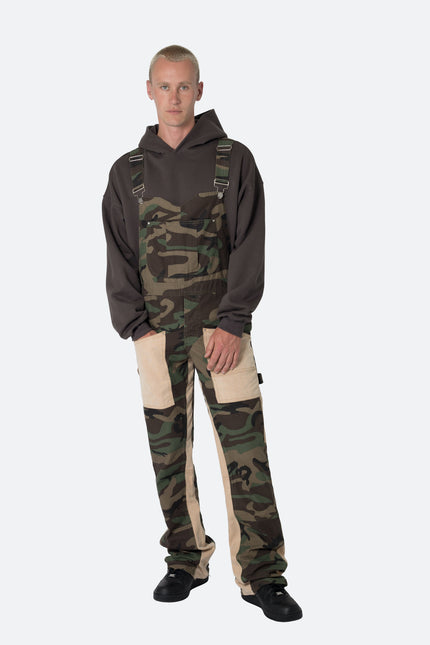 Painter Flare Overalls - Camo