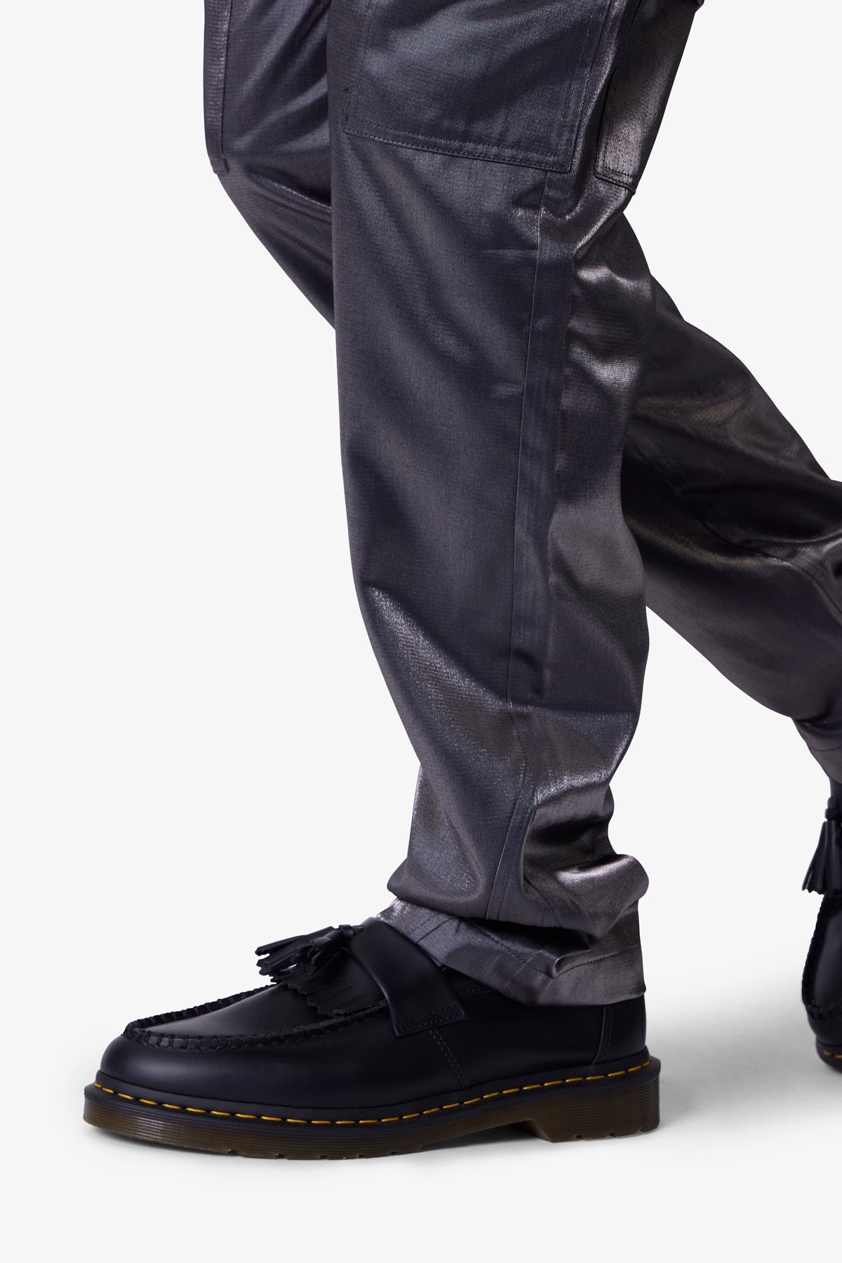 Patent Shine Pants - Black | mnml | shop now