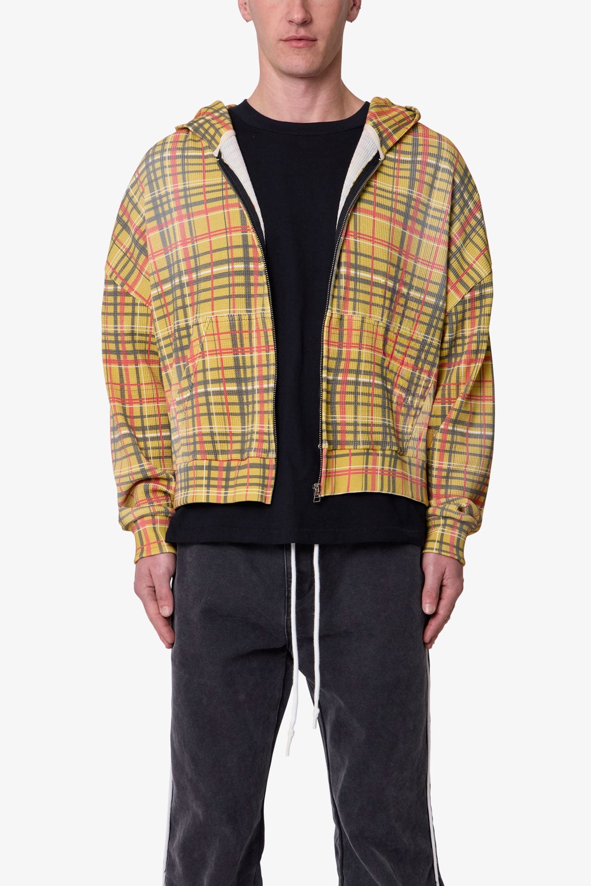 Plaid-Thermal-Hoodie-Multi-