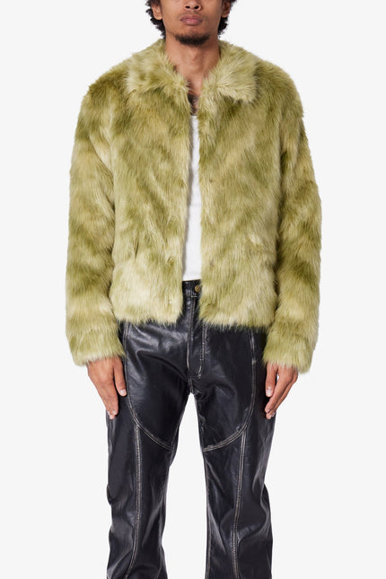 Polar Fur Jacket - Green