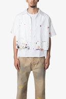 Camisa de manga corta Poplin Painter - Blanca