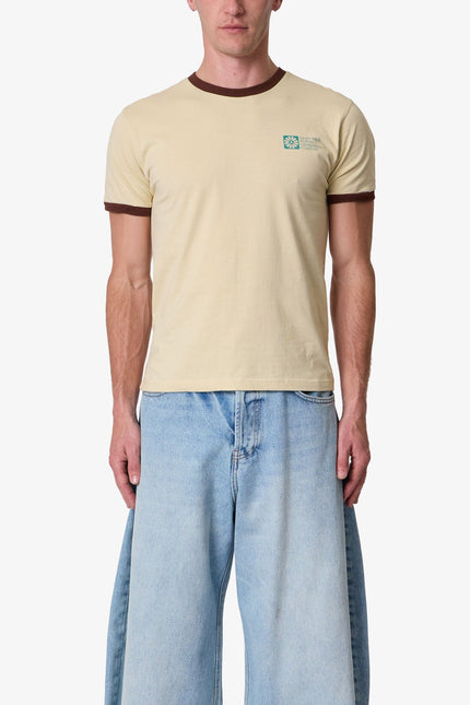 Power Ringer Tee - Yelllow