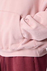 Pullover Hoodie - Washed Pink