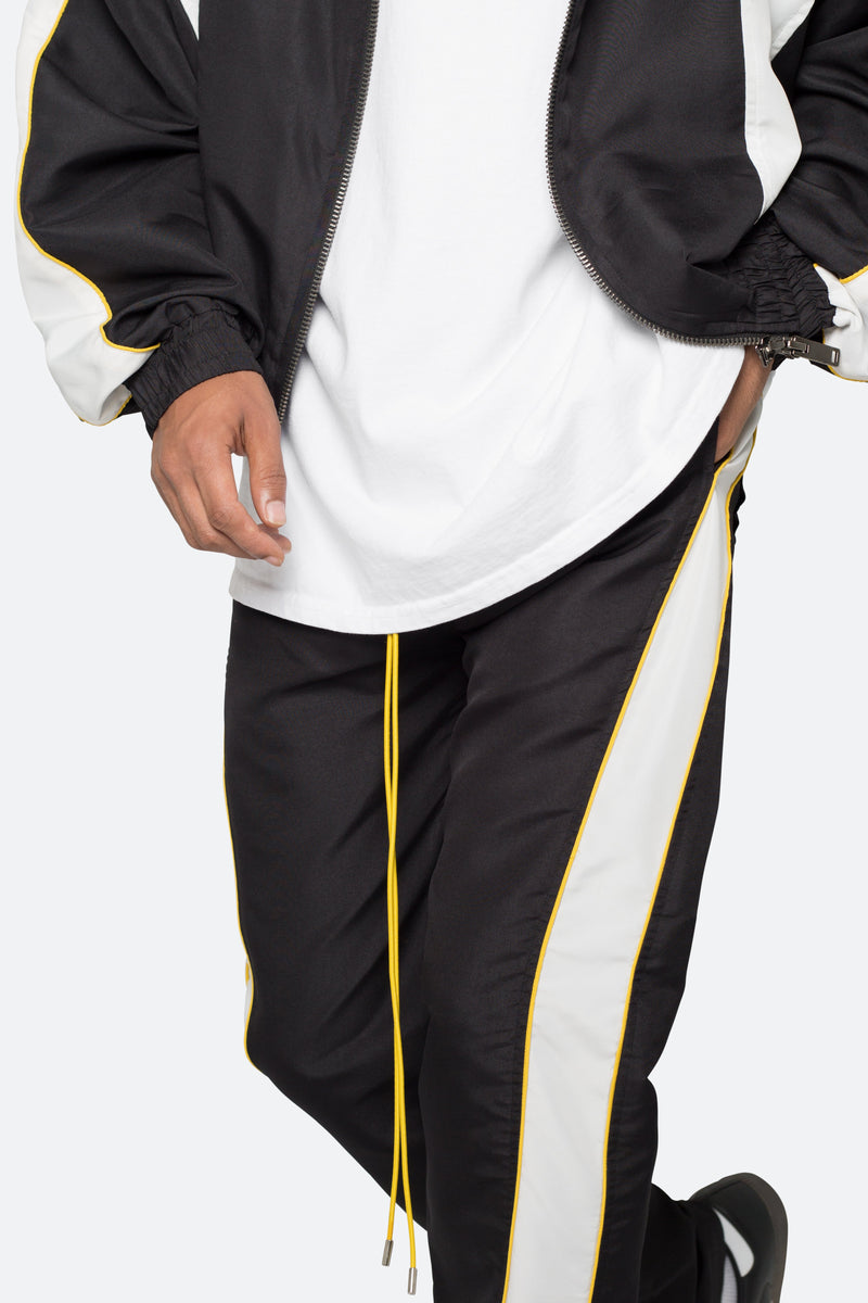 Moto Racing Pants - Black/White | mnml | shop now