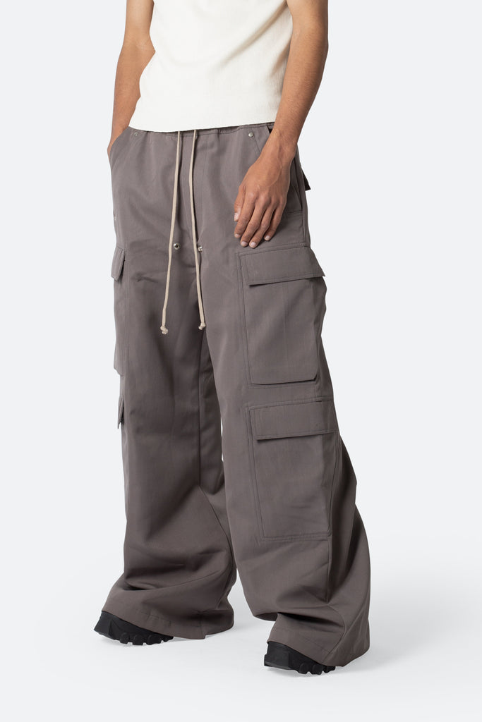 Rave Double Cargo Pants Dusty Brown Mnml Shop Now rave-double-cargo-pants-dusty-brown-mnml-shop-now
