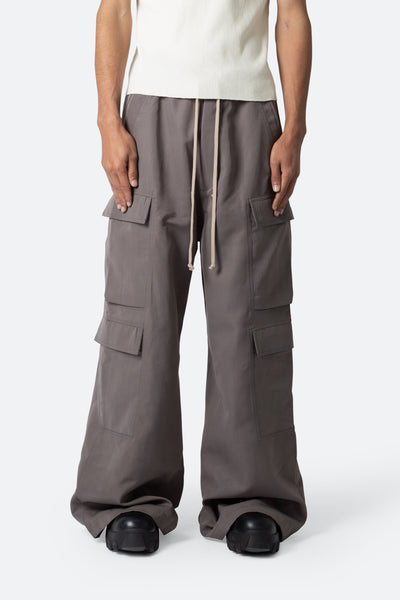 Rave Double Cargo Pants - Dusty Brown | mnml | shop now