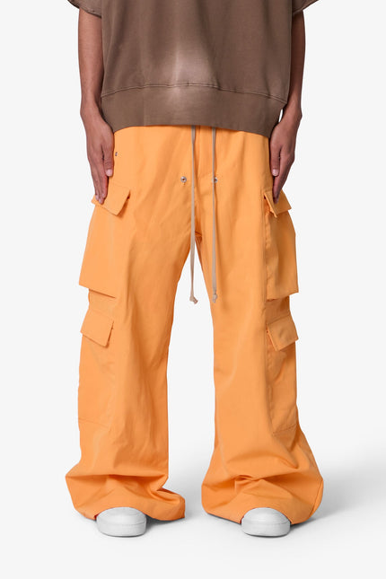 Rave Double Cargo Pants - Orange