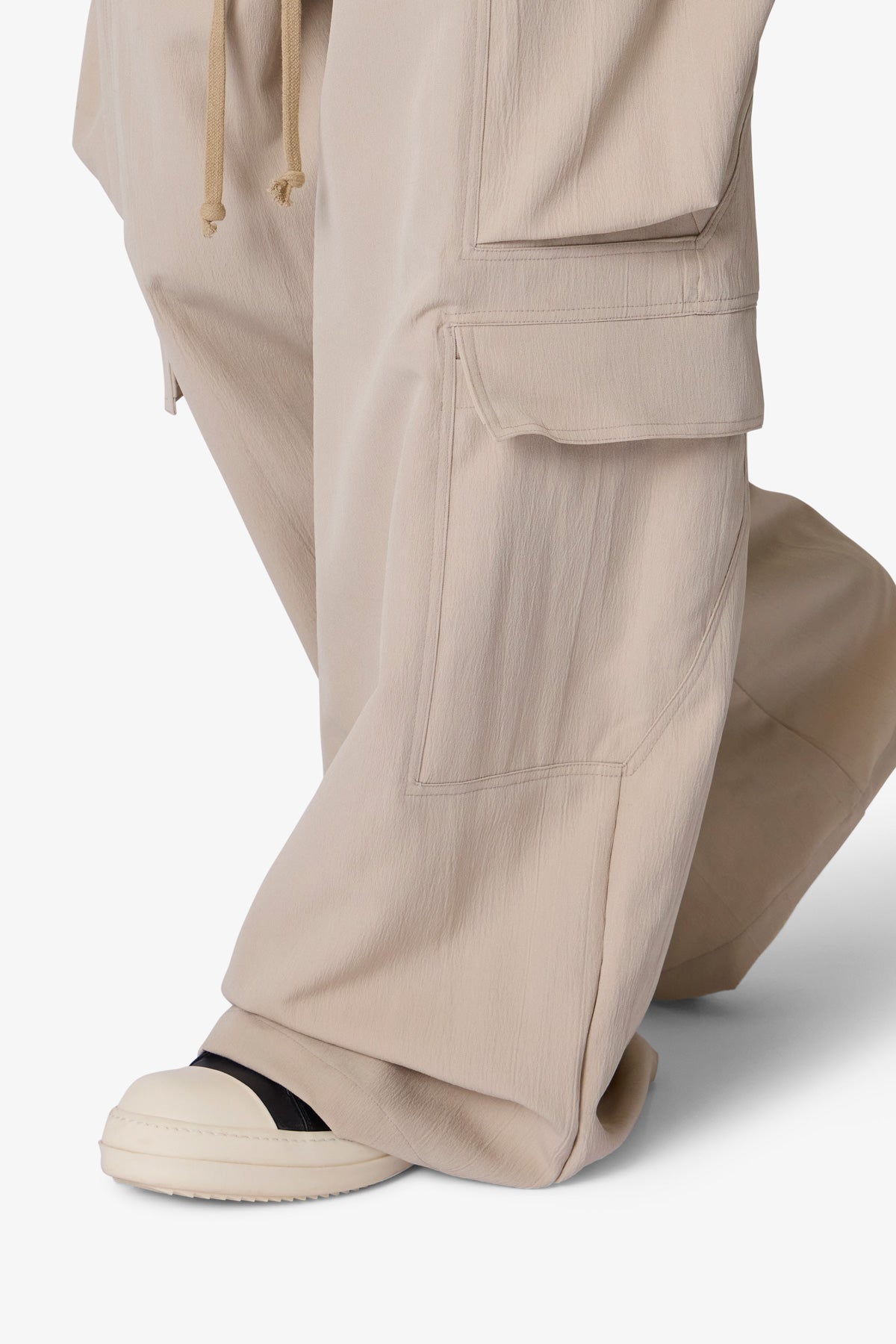 【2plan】Match two-way cargo wide pants Neighborhood Wide Cargo Pants (Black) 242SPNH-PTM01 - Allike