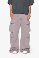Pantalones deportivos Rave Double Cargo - Malva lavado