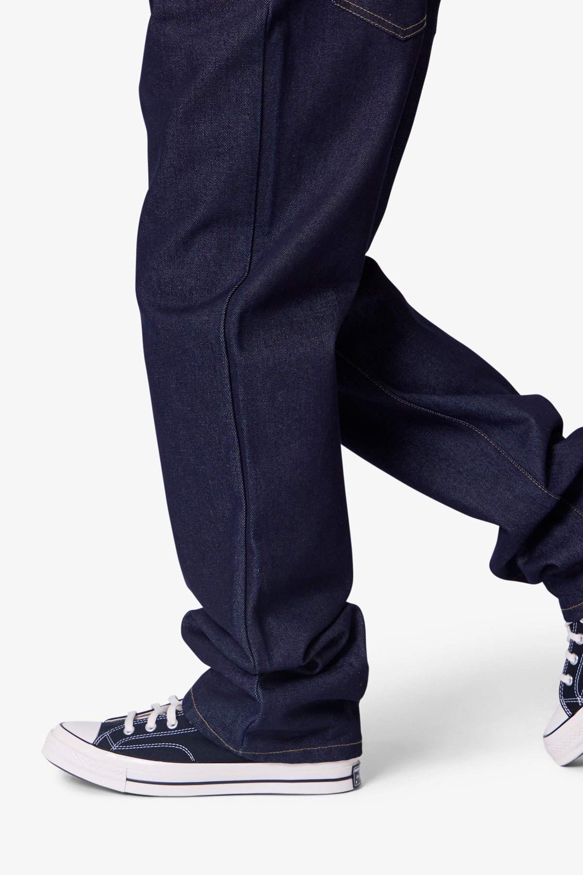 パンツ mnml Indigo Denim Raw Baggy Denim - Rinsed Indigo | mnml | shop now