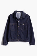 Chaqueta vaquera sin tratar - Azul sin tratar