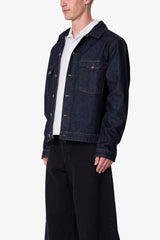 Raw Denim Jacket - Raw Blue