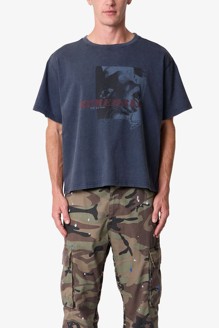 Remember Tee - Washed Black