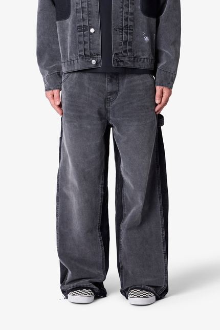 Reworked Pants - Washed Black