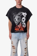 T-shirt Ritual Cut Off - Noir