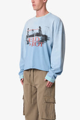 Rot L/S Tee - Blue