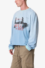 Rot L/S Tee - Blue