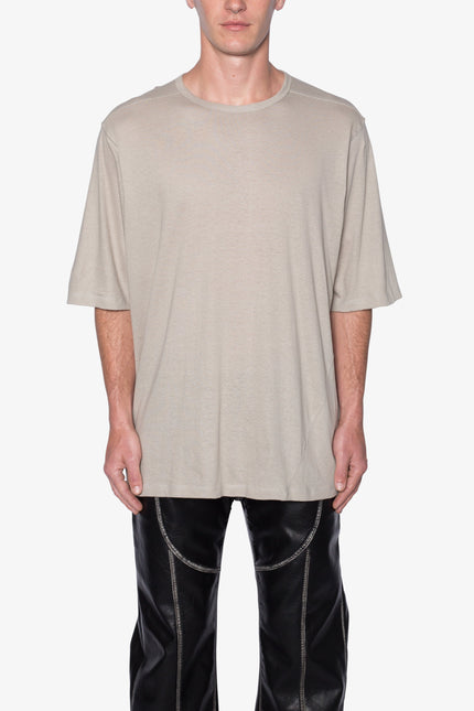 Sheer Gauze Tee - Bone